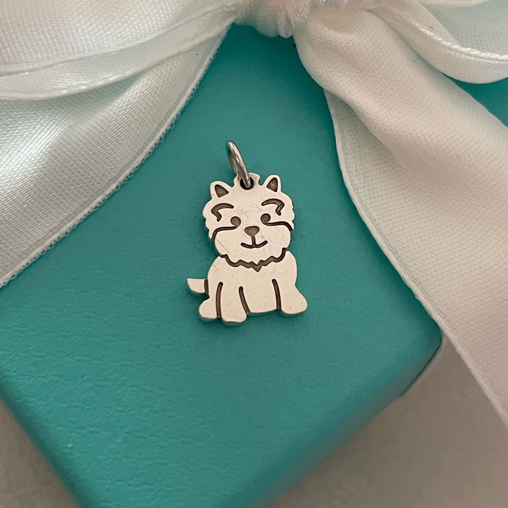 Tiffany & Co. Sterling‎ Silver yorkie charm